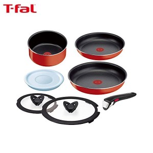 T-fal インジニオ・ネオ パプリカレッド 7点セット 直火専用 IH不可 L15190