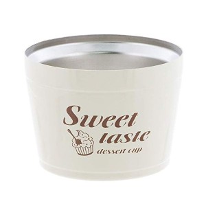 ベストコ Sweet taste デザートカップ アイボリー 160mL ND-8171