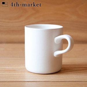 4th-market ペルナ マグカップ 白 perna (L-4) フォースマーケット 萬古焼 和 おうち時間 ていねいなくらし