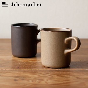 4th-market ペルナ マグカップ 茶 perna (L-4) フォースマーケット 萬古焼 和 おうち時間 ていねいなくらし