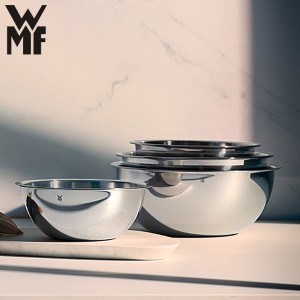 WMF グルメ キッチンボウル 4Pセット シルバー W0645709990 ヴェーエムエフ