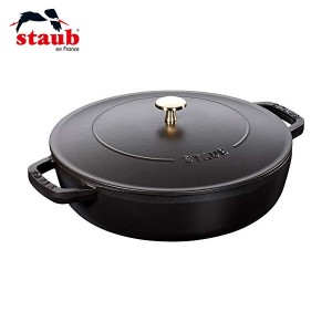 最も完璧な 【新品未使用】 STAUB ストウブ ブレイザーソテーパン 24cm