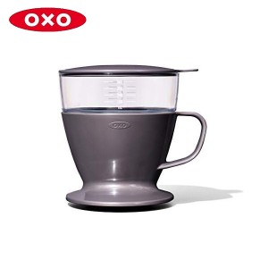 OXO オートドリップコーヒーメーカー 1〜2杯 360mL チャコールグレー 11307900 オクソー CODE：5016616