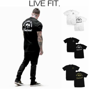 リブフィット LIVE FIT County Tee 半袖 Tシャツ メンズ 筋トレ ジム ウエア スポーツウェア 正規品[衣類]