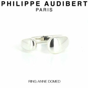 フィリップ オーディベール Philippe Audibert RING ANNE DOMED アン ドーム シルバーメタル リング 指輪 レディース [アクセサリー]