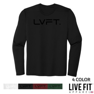 リブフィット LIVE FIT UV LONG SLEEVE ロンT 長袖 Tシャツ トップス メンズ 筋トレ ジム ウエア フィットネス スポーツ トレーニング 正