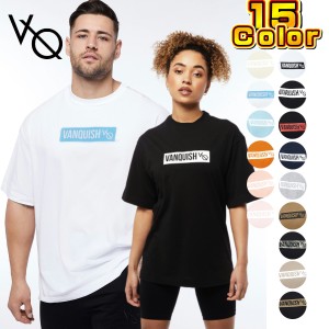 ヴァンキッシュ フィットネス VANQUISH FITNESS BOX LOGO OVERSIZED T SHIRT Tシャツ 半袖 オーバーサイズ トップス メンズ 筋トレ ジム 