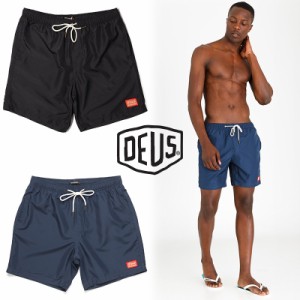 DeusExMachina デウスエクスマキナ ボードショーツ ショーツ 水着 Plains 16 Inch Boardshort ブラック ネイビー サーフパンツ ビーチ 海