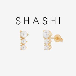 SHASHI シャシ ピアス Supernova Stud ゴールド アクサセリー ピアス 誕生日 プレゼント ギフト 贈り物 お祝い パーティー 結婚式 二次会