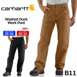 カーハート ペインターパンツ Carhartt B11 ワークパンツ ブラック ブラウン ロゴ ワークウェア USサイズ Loose Fit 作業着 メンズ レデ