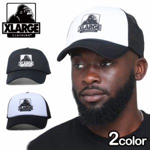 XLARGE エクストララージ Trucker Snapback キャップ 帽子 メッシュ スナップバック ロゴ トップス ストリート メンズ レディース ユニセ