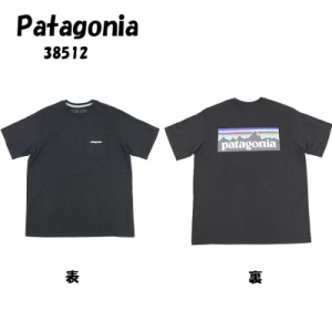 パタゴニア Tシャツ Patagonia P-6ロゴ ポケット レスポンシビリティー ポケT 半袖 トップス ロゴ メンズ レディース ユニセックス 正規