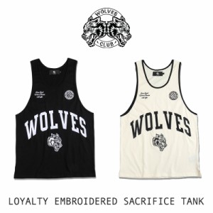 ダルクスポーツ タンクトップ DarcSport ノースリーブ LOYALTY EMBROIDERED SACRIFICE TANK ストリンガー トップス フィジーカー メンズ 