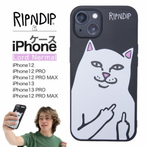 リップンディップ iPhoneケース 猫 RIPNDIP スマホケース カバー Lord Nermal Iphone Case ネコ おしゃれ 12 13 pro max ロゴ スケーター