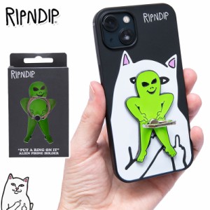 リップンディップ スマホリング RIPNDIP Dリング Lord Alien Ring Phone Holder エイリアン ホールドリング ホルダー 雑貨 おしゃれ アク