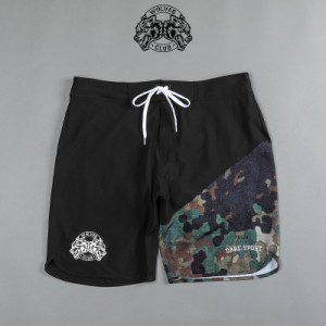 ダルクスポーツ サーフパンツ DarcSport 水着 ステージ ショーツ DIE STANDING STAGE SHORTS WOODLAND 大会 メンズ ハーフパンツ 短パン 