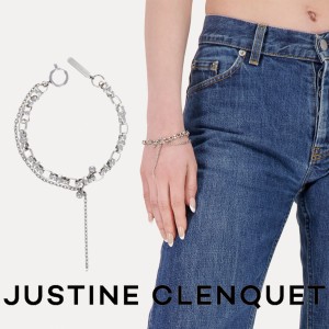 ジュスティーヌクランケ Justine Clenquet キム ブレスレット Kim bracelet パラジウム レディース メンズ[アクセサリー]