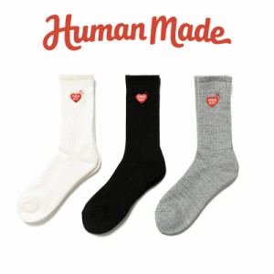 HUMAN MADE 靴下 ヒューマンメイド PILE SOCKS ハイソックス アクセサリー ハート ロゴ メンズ レディース ユニセックス 正規品[衣類]