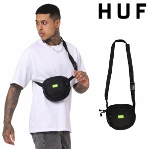 ハフ ショルダーバッグ HUF BUNKER SHOULDER BAG ポーチ サコッシュ 鞄 肩掛け アクセサリー スケーター ストリート系 スケートボード 人