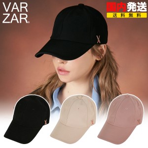 バザール キャップ VARZAR Rose gold stud over fit ball cap ロゴ 帽子 ユニセックス 韓国 K-POP 芸能人 アイドル愛用 メンズ レディー