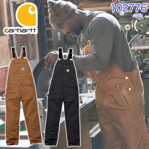 カーハート オーバーオール Carhartt 102776 ダック生地 ビブ サロペット つなぎ USサイズ DUCK BIB OVERALL メンズ レディース 正規品[