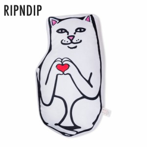 リップンディップ クッション RIPNDIP Nermal Loves Pillow ネコ 雑貨 枕 ハート アクセサリー おしゃれ かわいい ロゴ Rip N Dip スケー