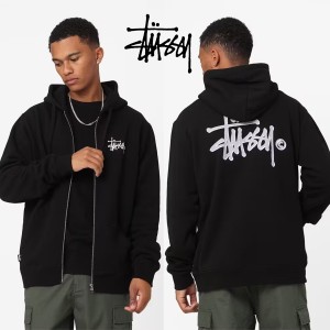 Stussy パーカー ステューシー フルジップ USサイズ Shadow Graffiti Zip Hoodie スウェットトップス メンズ ユニセックス 正規品[衣類]