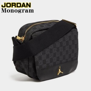 ジョーダン JORDAN  ジョーダン モノグラム クロスボディ バッグ ショルダーバッグ 斜めかけ ブラック アクセサリー メンズ ユニセックス