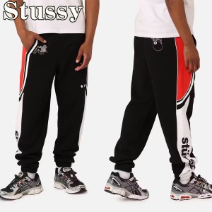 Stussy パンツ ステューシー Football Panelled Track Pants スウェット パンツ ビッグ オール ストリート系 ロゴ メンズ レディース ユ