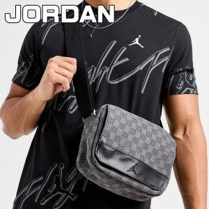 ジョーダン JORDAN  ジョーダン モノグラム クロスボディ バッグ ショルダーバッグ 斜めかけ Jordan Monogram Messenger Bag グレー アク