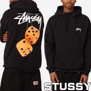 Stussy パーカー ステューシー Fuzzy Dice Fleece Hoodie ロゴ プルオーバー スウェット メンズ ユニセックス 海外限定 正規品 ST0M0464 