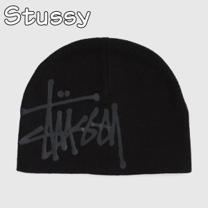 Stussy ニット帽 ステューシー ビーニー STUSSY DEBOSSED STOCK SKULL CAP BLACK キャップ 帽子 メンズ 大人気 ロゴ ユニセックス 正規品