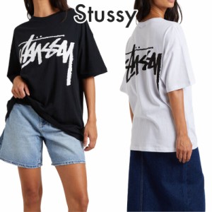 ステューシー Tシャツ Stussy Bigger Stock Relaxed T-Shirt オーバーサイズ ロゴ 半袖 レディース ST123S3006 [衣類] ユ00582