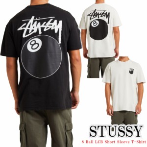 ステューシー Tシャツ Stussy 8 Ball LCB Short Sleeve T-Shirt Black White オーバーサイズ ロゴ 半袖 ST024W2012 [衣類] ユ00582