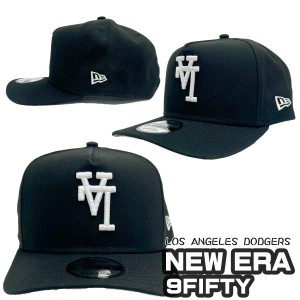 ニューエラ キャップ NEW ERA LOS ANGELES DODGERS 9FIFTY SNAPBACK BLACK 帽子 メンズ ユニセックス 限定モデル 正規品 [帽子]ユ00572