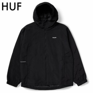 ハフ ナイロンジャケット HUF SET SHELL JACKET 新作ブラックアウト シェルジャケット アウター トップス スケーター スケートボード メ