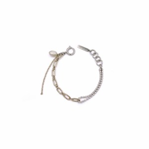 ジュスティーヌクランケ Justine Clenquet Jamie bracelet ジェイミー ブレスレット スワロフスキー パール レディース[アクセサリー]