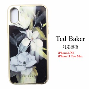 Ted Baker テッドベイカー ハードケース iPhone X/XS 11Pro ProMax アイフォン ケース 花柄  OPAL オパール [スマホケース]