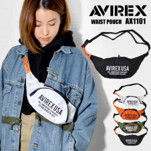 ミニボディバッグ レディース かっこいい AVIREX アビレックス アヴィレックス ボディバッグ メンズ ロゴ スポーツMIX ブランド ミリタリ