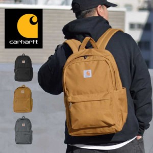 リュック carhartt カーハート メンズ レディース 大容量 通勤 通学 リュックサック 21L 大容量 デイパック バックパック マザーズバッグ