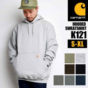 プルオーバー メンズ 無地 長袖 Carhartt カーハート パーカー 大きいサイズ パーカー トレーナー K121 裏起毛 厚手 大きい アメカジ ミ