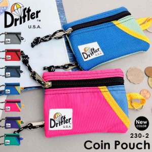 コインケース キーケース パスケース DRIFTER ドリフター 鍵入れ キーコインポーチ コインポーチ 小銭入 カードケース 定期入れ マルチケ