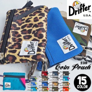 キーケース コインケース パスケース DRIFTER ドリフター コインポーチ 小銭入 鍵入れ カードケース 定期入れ マルチケース キーコインポ