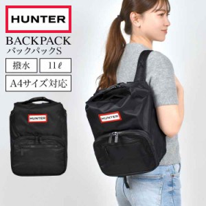 リュック HUNTER ハンター レディース 大人 小さめ リュックサック 通勤 撥水 軽量 軽い A4 11L 大容量 ミニリュック ナイロンリュック 