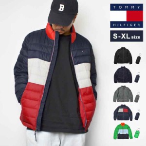 中綿ジャケット TOMMY HILFIGER トミー ヒルフィガー ダウンジャケット風 メンズ ブランド 大きいサイズ 暖かい 軽い 軽量 アウター ジャ