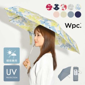 折りたたみ傘 軽量 コンパクト Wpc レディース 折り畳み傘 かわいい 雨傘 親骨50cm ミニ 傘 6本骨 ダブリュピーシー シンプル スリム 日