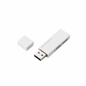 エレコム MF-MSU2B16GWH USBメモリー / USB2.0対応 / セキュリティ機能対応 / 16GB / ホワイト