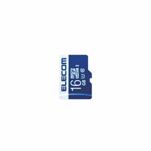 エレコム MF-MS016GU11R MicroSDHCカード / データ復旧サービス付 / UHS-I U1 45MB / s 16GB