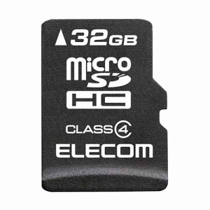 エレコム MF-MSD032GC4R microSDHCカード / データ復旧サービス付 / Class4 / 32GB