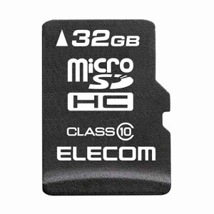 エレコム MF-MSD032GC10R MicroSDHCカード / データ復旧サービス付 / Class10 / 32GB